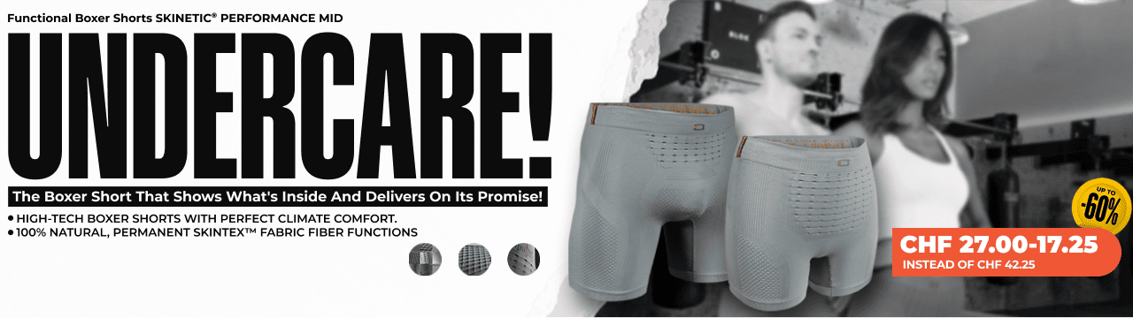 Functional Boxer Shorts SKINETIC® PERFORMANCE MID - Men/Women Functional Boxer Shorts SKINETIC® PERFORMANCE MID - Men/Women