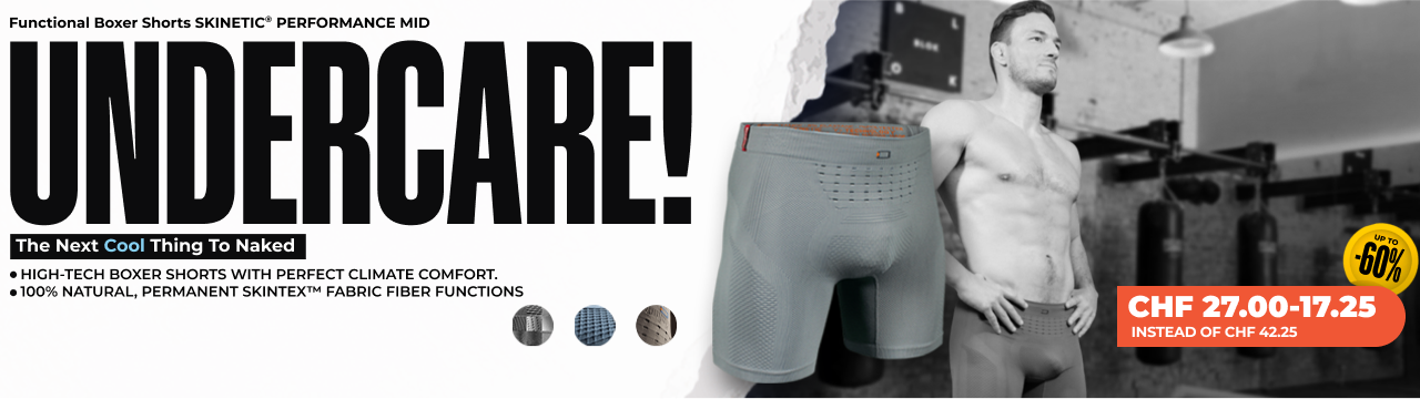 Functional Boxer Shorts SKINETIC® PERFORMANCE MID - Men Functional Boxer Shorts SKINETIC® PERFORMANCE MID - Men