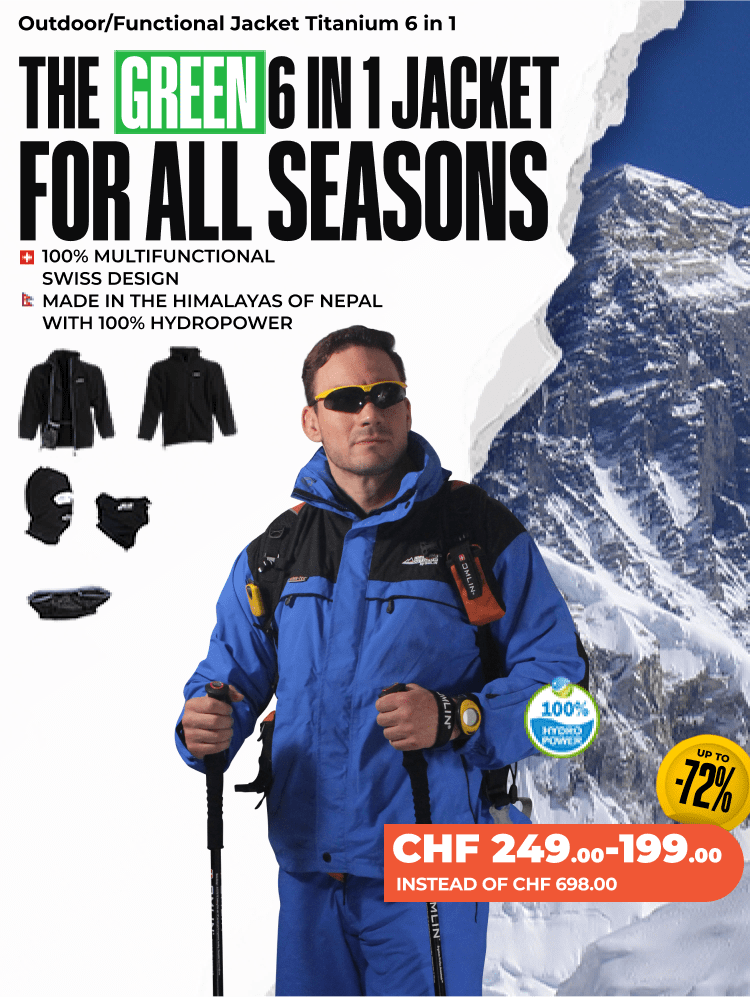 Outdoor/Functional Jacket TITANIUM 6 IN 1 - Men
