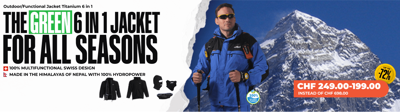 Outdoor/Functional Jacket TITANIUM 6 IN 1 - Men