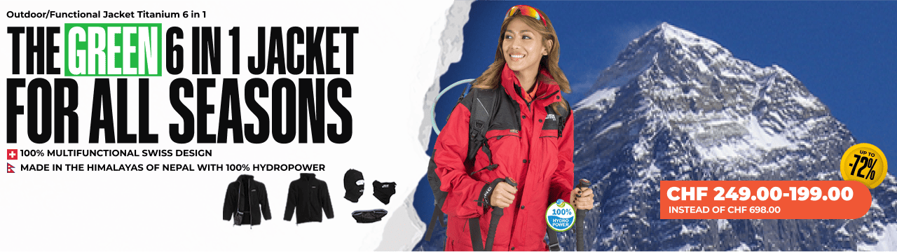 Outdoor/Functional Jacket TITANIUM 6 IN 1 - Women