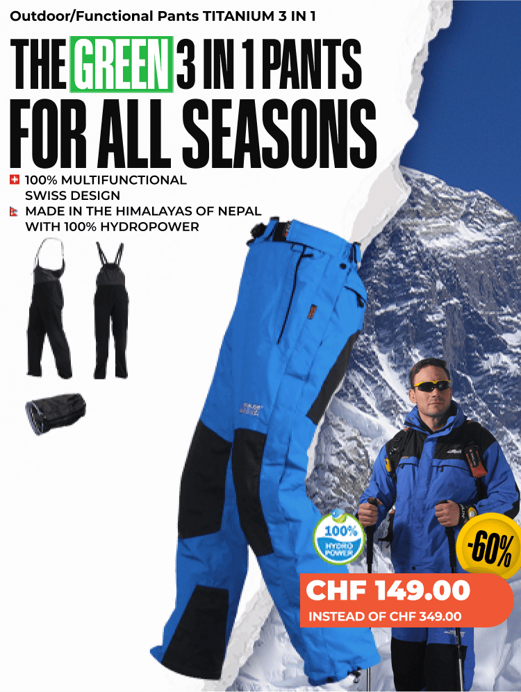 Outdoor/Functional Pants TITANIUM 3 IN 1 - Men