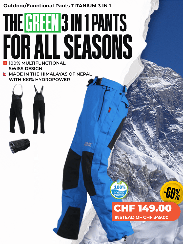 Outdoor/Functional Pants TITANIUM 3 IN 1 - Men/Women