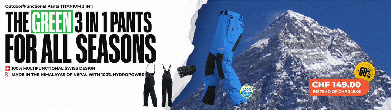 Outdoor/Functional Pants TITANIUM 3 IN 1 - Men/Women