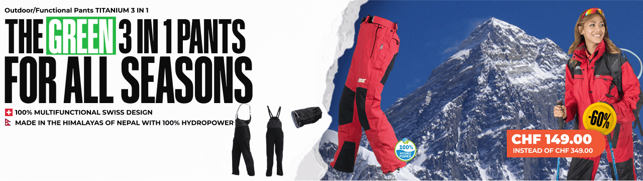 Outdoor/Functional Pants TITANIUM 3 IN 1 - Women
